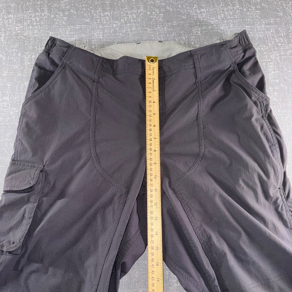 Duluth Trading Co Dry on the Fly Cargo Pants Womens 16x31 Gray Hiking Outdoor - Picture 6 of 13